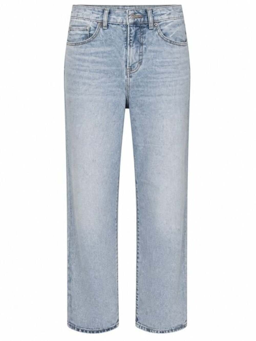Express Light Blue Straight-Leg Women's Jeans